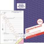 Lohnarbeit-Nachweis, A5, selbstdurchs 3 x 40 Blatt,...
