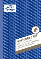 Zweckform 201 Haushaltsbuch, DIN A5, mit...