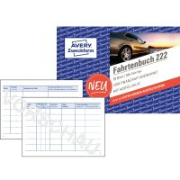 Zweckform 222 Fahrtenbuch - A6 quer, steuerlicher...