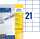 AVERY Zweckform Universal-Etiketten , 70 x 42,3 mm, weiß (7236174)