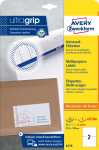 Universal-Etiketten - 210 x 148 mm, weiß, 60 Etiketten, permanent