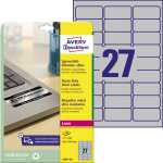 Typenschild Etiketten 63,5x29,6mm VE =1 Packung = 20 Blatt