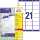Adress-Etiketten 63,5 x 38,1 mm, weiß, 2.100 Etiketten/100 Blatt, perm