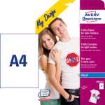Zweckform Inkjet Transferfolie A4 10BL MD1002 f.helle Text.