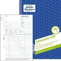 Zweckform 1240 100Bl Lieferscheinbuch A5 RC