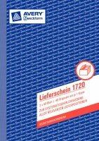 Zweckform 1720 Lieferschein, DIN A5,...