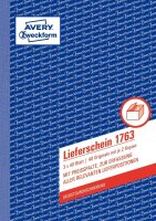 Zweckform 1763 3x40Bl Lieferscheinbuch A5 SD