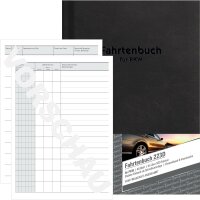 Zweckform 223D Fahrtenbuch - A5, steuerlicher km-Nachweis, 48 Blatt, weiß