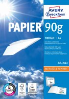 Zweckform 2563 90g Kopierpapier A4 500BL h.frei