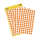 AVERY Zweckform Markierungspunkte, Durchmesser 8 mm, orange (7203178)