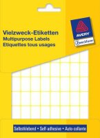 Zweckform 3312 Universal-Etiketten - 18 x 12 mm,...