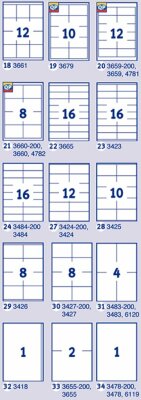 Zweckform 3660 Universal-Etiketten ultragrip - 97 x 67,7 mm, weiß, 800 Etiketten, permanent