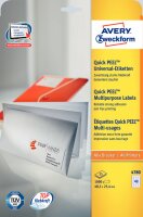 Zweckform 4780 Universal-Etiketten ultragrip - 48,5 x...