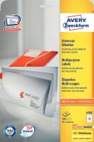 Zweckform 4781 Universal-Etiketten ultragrip - 97 x 42,3...