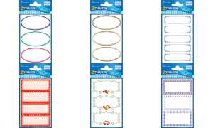 Zweckform 59528 PG 15ST Einmachetikett eckig blau