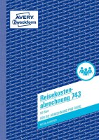 Zweckform 743 Reisekostenabrechnung, DIN A5, für...