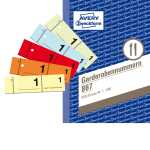 AVERY Zweckform Formularbuch Garde robennummern, 1-500,...