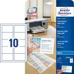 Zweckform C32014-25 200g 85x5 Visitenkarte 250ST