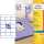 Zweckform C6080-10 Inkjetetiketten 63.5x46.3 ws