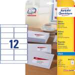 Adress-Etiketten 99,1 x 42,3 mm, weiß, 300 Etiketten/25 Blatt, perm