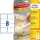 AVERY Zweckform Universal-Etiketten , 96 x 63,5 mm, weiß (7234525)