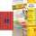AVERY Zweckform Stick&Lift Etikette n, 38,1 x 21,2 mm, rot (72047902)