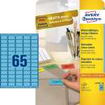 AVERY Zweckform Stick&Lift Etikette n, 38,1 x 21,2 mm, blau (72047912)