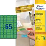 AVERY Zweckform Stick&Lift Etikette n, 38,1 x 21,2 mm, grün (72047922)