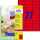 AVERY Zweckform Stick&Lift Etikette n, 63,5 x 29,6 mm, rot (72600325)