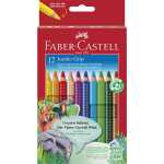 Faber Castell Buntstift Grip Jumbo 5,3 mm 12er Etui
