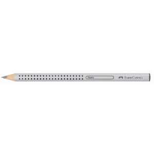 Faber Castell Bleistift Grip Jumbo B silber