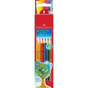 Faber Castell Buntstift Colour Grip 3,3 mm 6er Etui