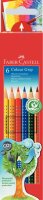 Faber Castell Buntstift Colour Grip 6er Etui