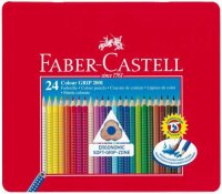 Faber Castell Buntstift Colour Grip 24er-Metalletui