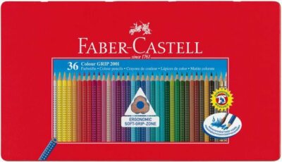 Faber Castell Buntstift Colour Grip 36er Metalletui