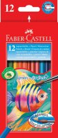 Faber Castell Buntstift Kinder Aquarell 12erKartonetui