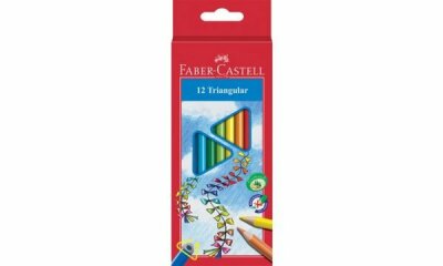 Faber Castell Buntstift dreikant 12er Kartonetui