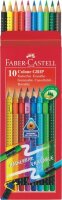 Faber Castell Buntstift Colour Grip rad. 10x Kart.etui