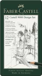 Faber Castell Bleistift 9000 12er grün 12er