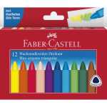 Faber Castell Wachsmalstifte 20 mm x 120 mm dreikant 12er