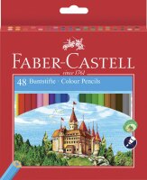 Faber Castell Buntstift Castle 48er Kartonetui