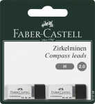 Faber Castell Zirkelminen 2 mm Härte H 2x 6er