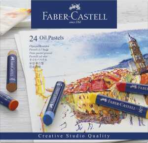 Faber Castell Ölpastellkreiden 10 mm x 70 mm 24er