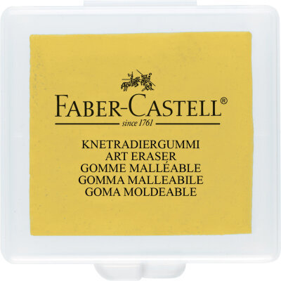 Faber Castell Knetgummi ART ERASER gelb rot blau