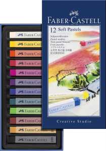 Faber Castell Softpastellkreiden 8 mm x 66 mm 12er