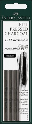 Faber Castell Reisskohle Pitt medium 3 in BK