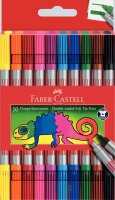 Faber Castell Doppelfasermaler 10er Etui