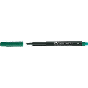 Faber Castell Marker Multimark permanent S 0,4 mm grün
