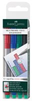 Faber Castell Marker Multimark non-perm. S 4er Etui