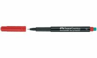 Faber Castell Marker Multimark permanent M rot